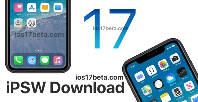 iOS 17 Beta iPSW Download Links