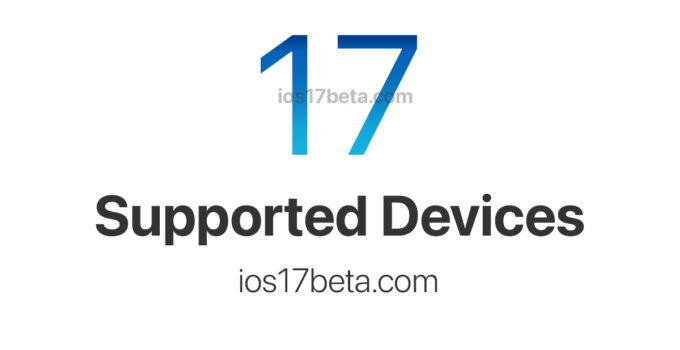 ios 17 supported devices