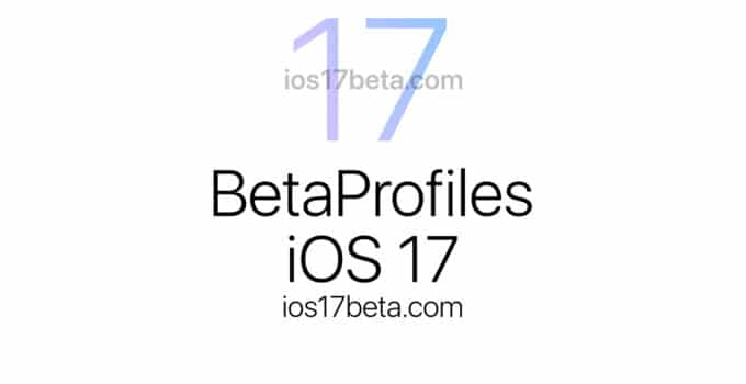 BetaProfiles iOS 17