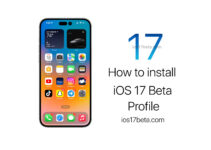 How to install iOS 17 Beta Profile Free